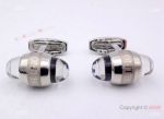 Low Price Fake Mont Blanc Cufflinks Silver Floating Stars Cufflink